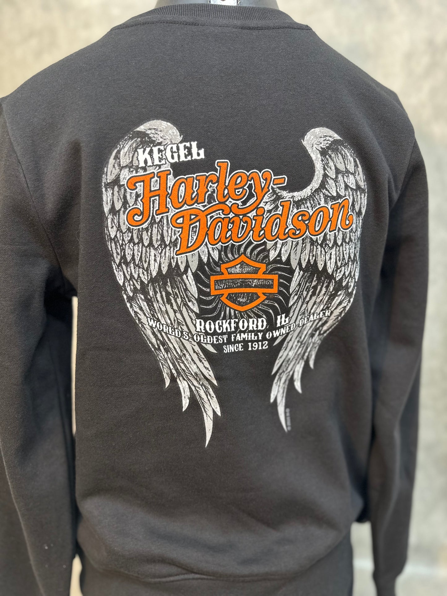 Women's Harley-Davidson Black Sweatshirt "The Look"