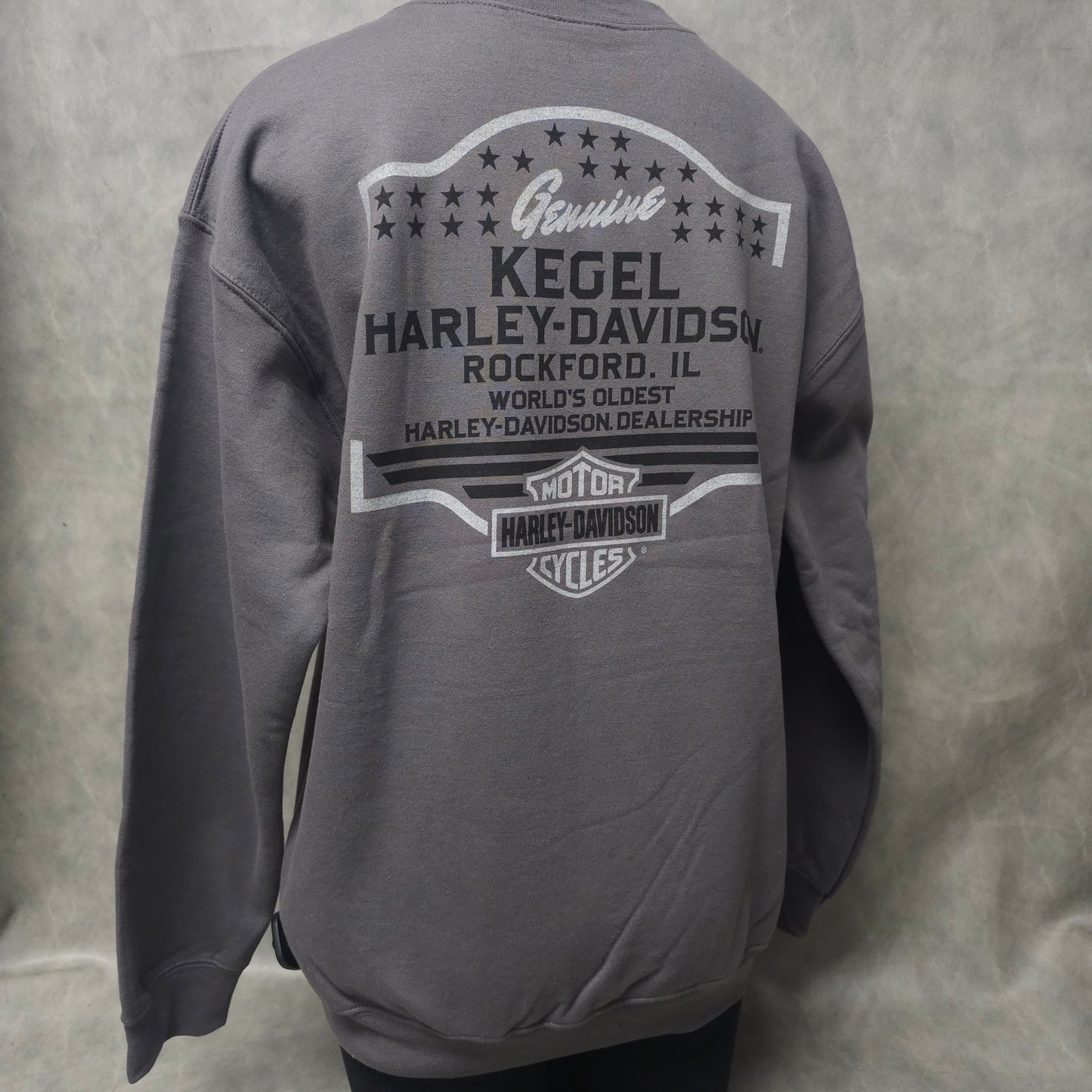 Men's Long Sleeve Fleece "HD Horned"