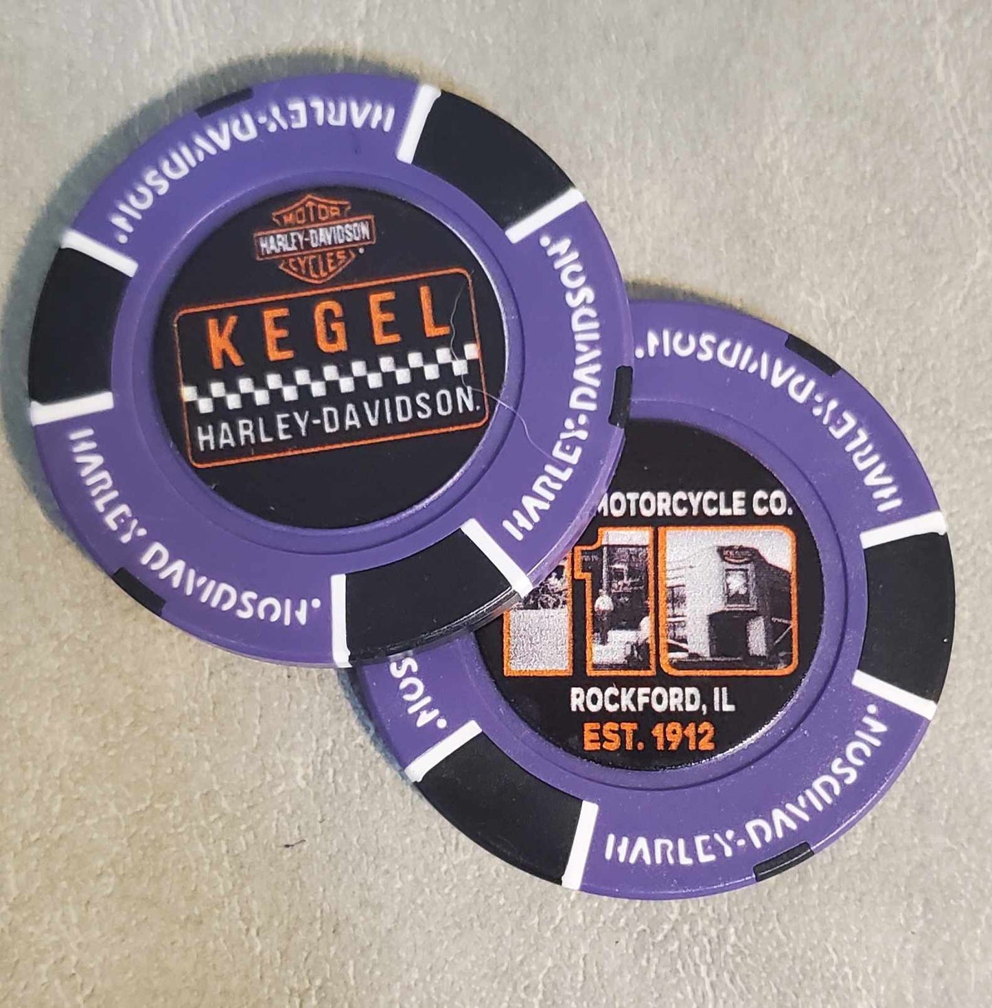 Kegel 110 Anniversary Poker Chips