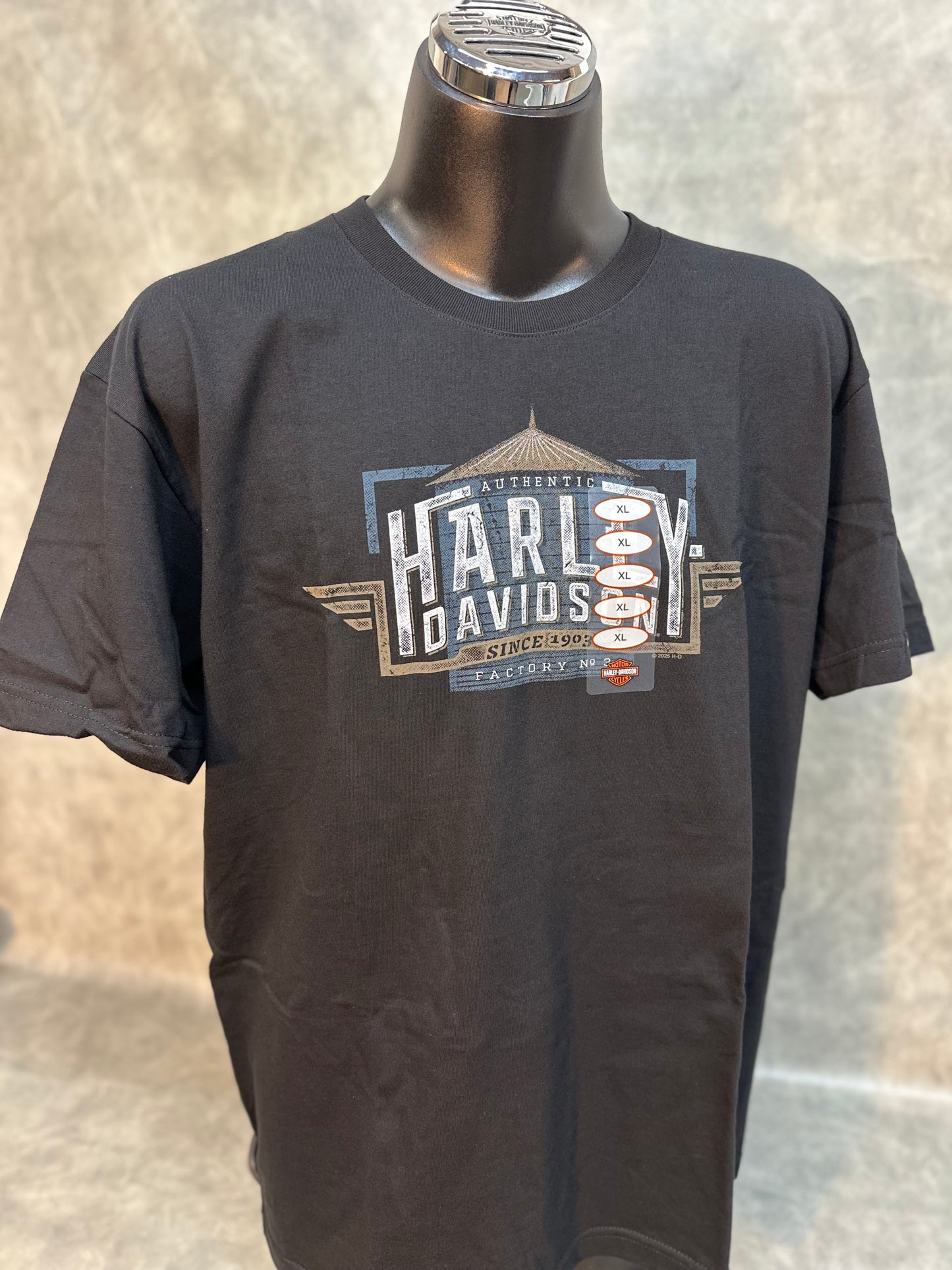 Men's Harley-Davidson Short Sleeve T-shirt "Branded Tower"