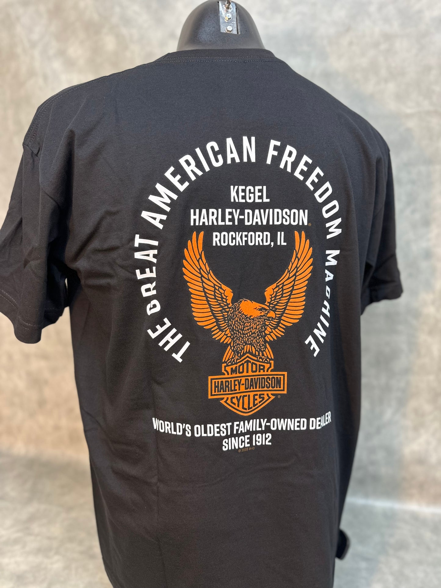 Men's Harley-Davidson Short Sleeve T-shirt "Branded Tower"
