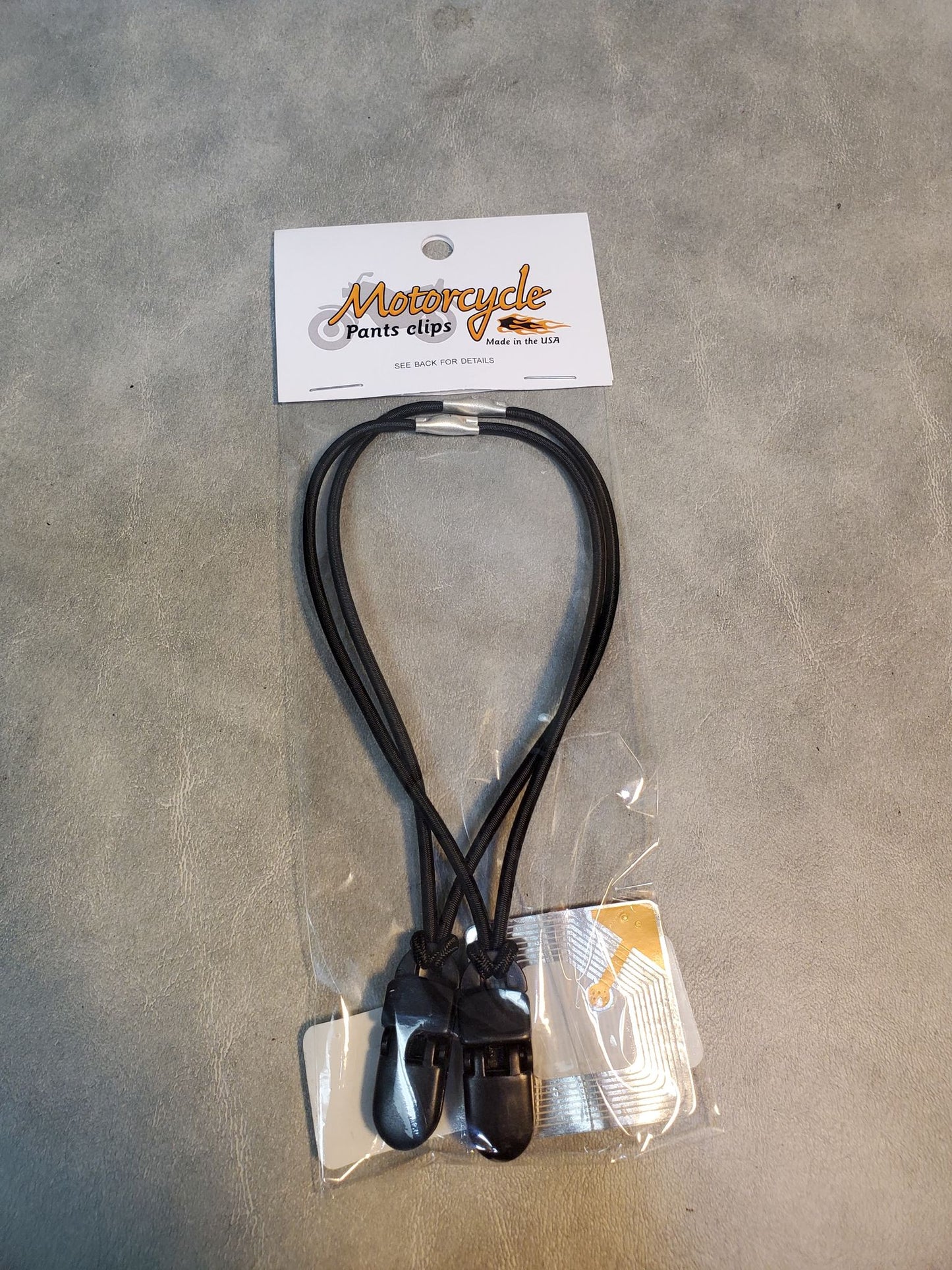 Motorcycle Pant Clips **Made in USA**