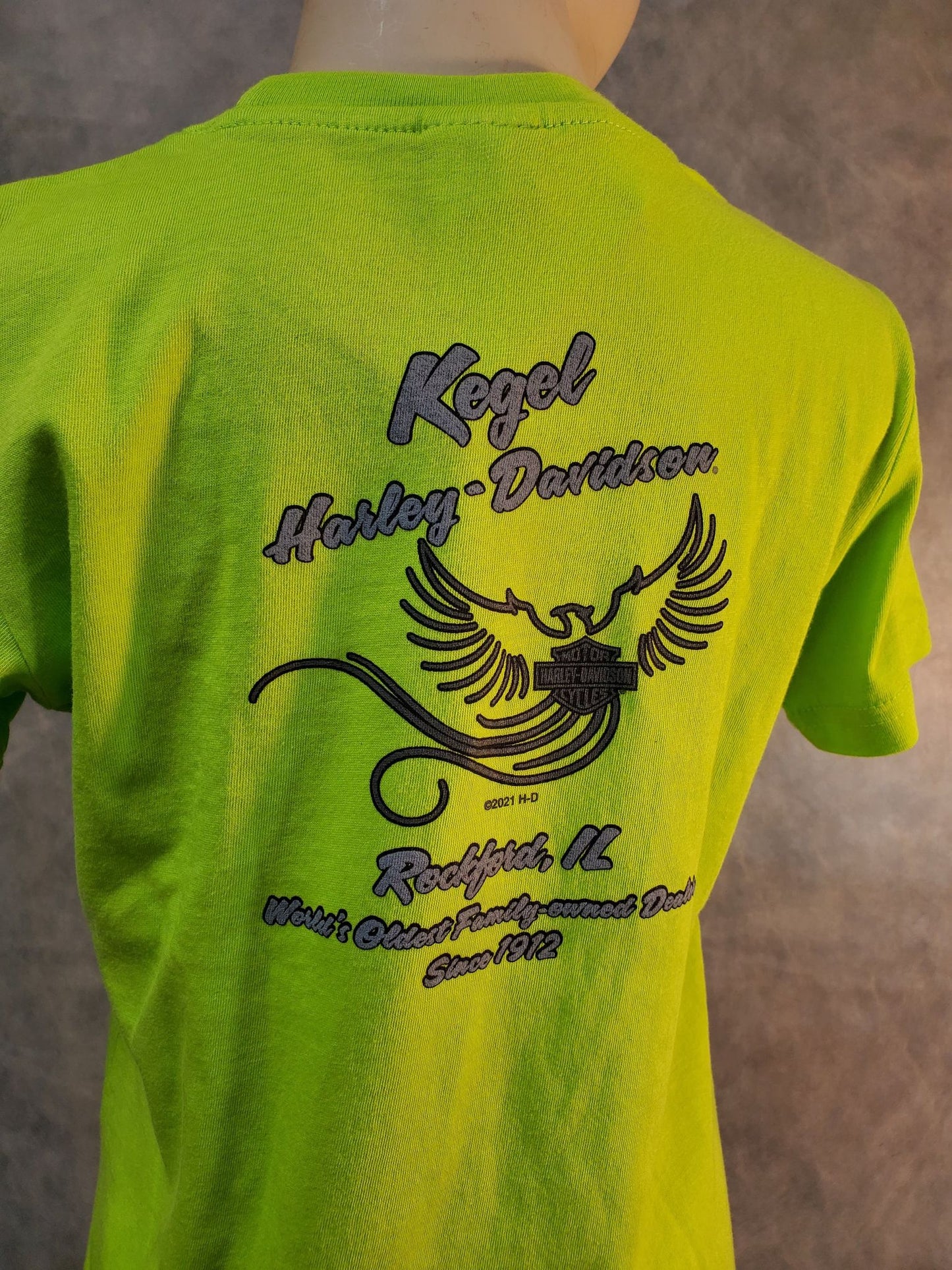 Youth Hi-Viz Bar & Shield Kegel Tee