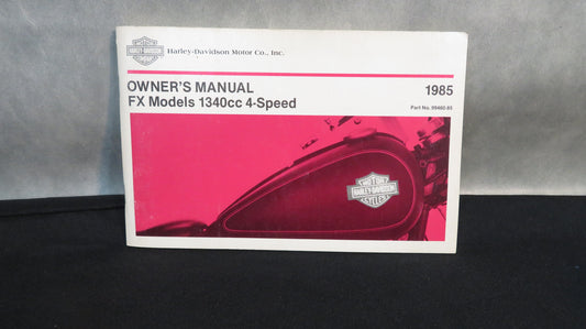 Harley-Davidson Owners Manual