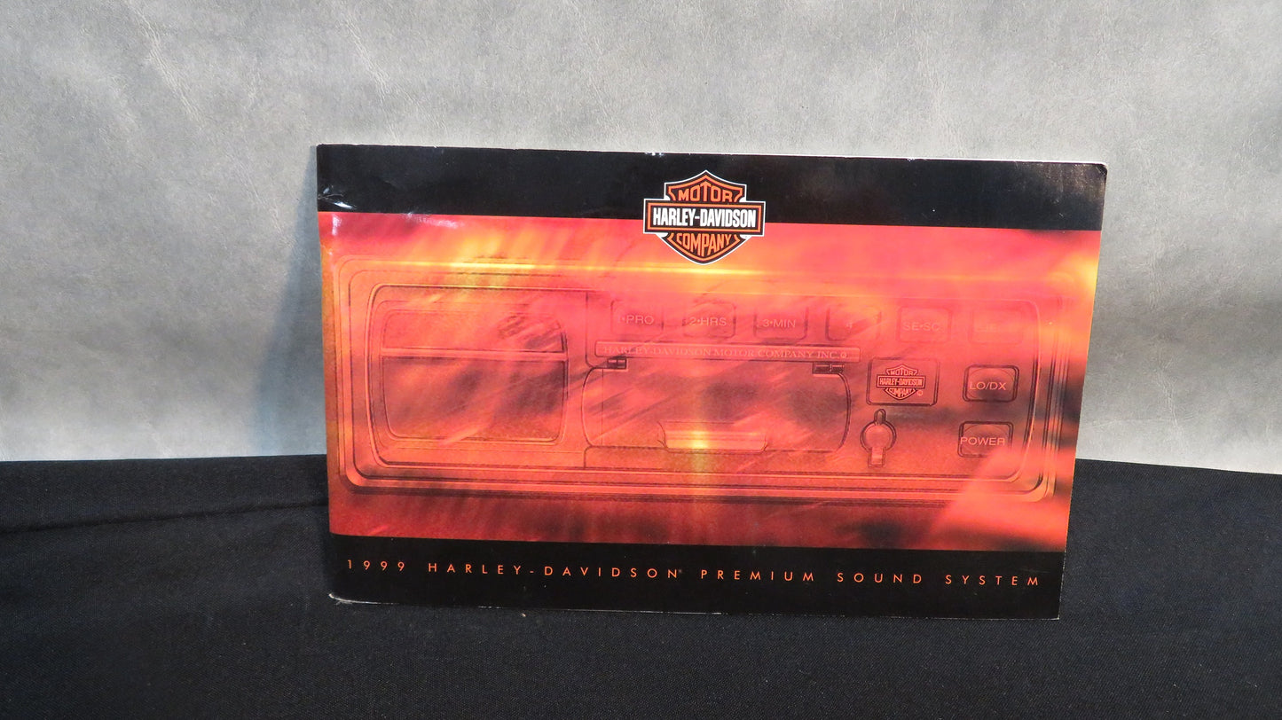 Harley-Davidson Sound System Manual