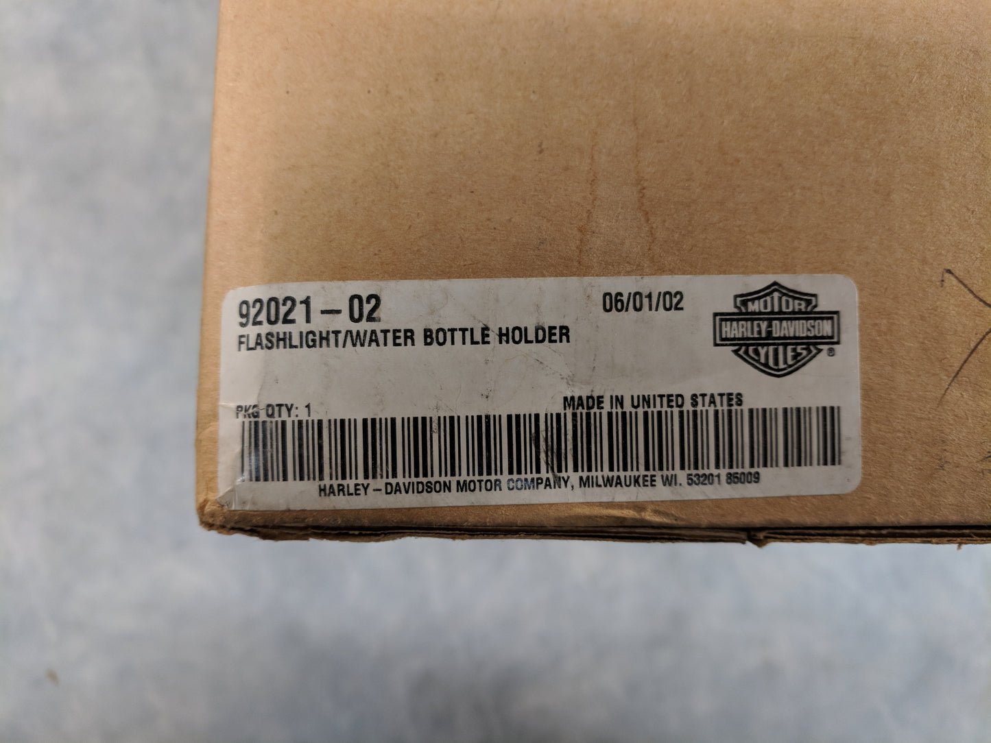 Saddlebag Guard Bag with Flashlight and Water Bottle