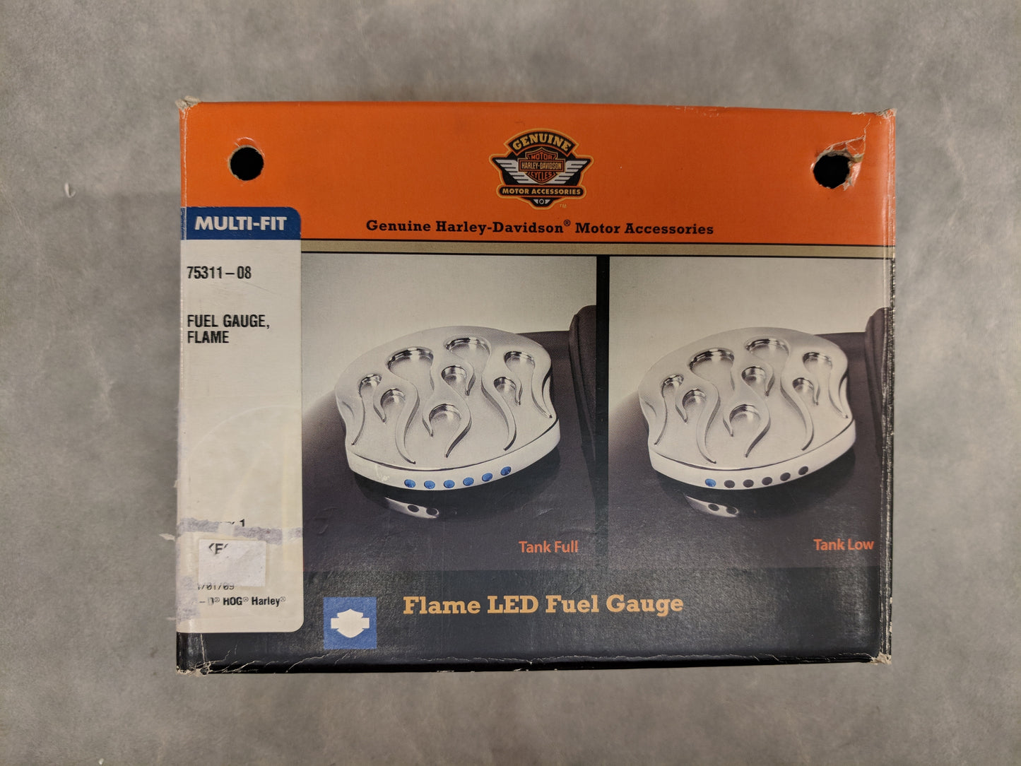 LED Fuel Gauge - Flames Collection