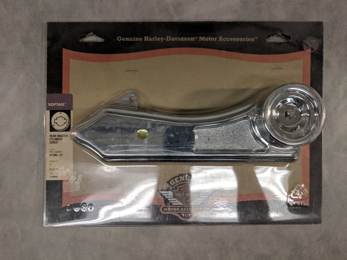 FX Softail Rear Master Cylinder Cover