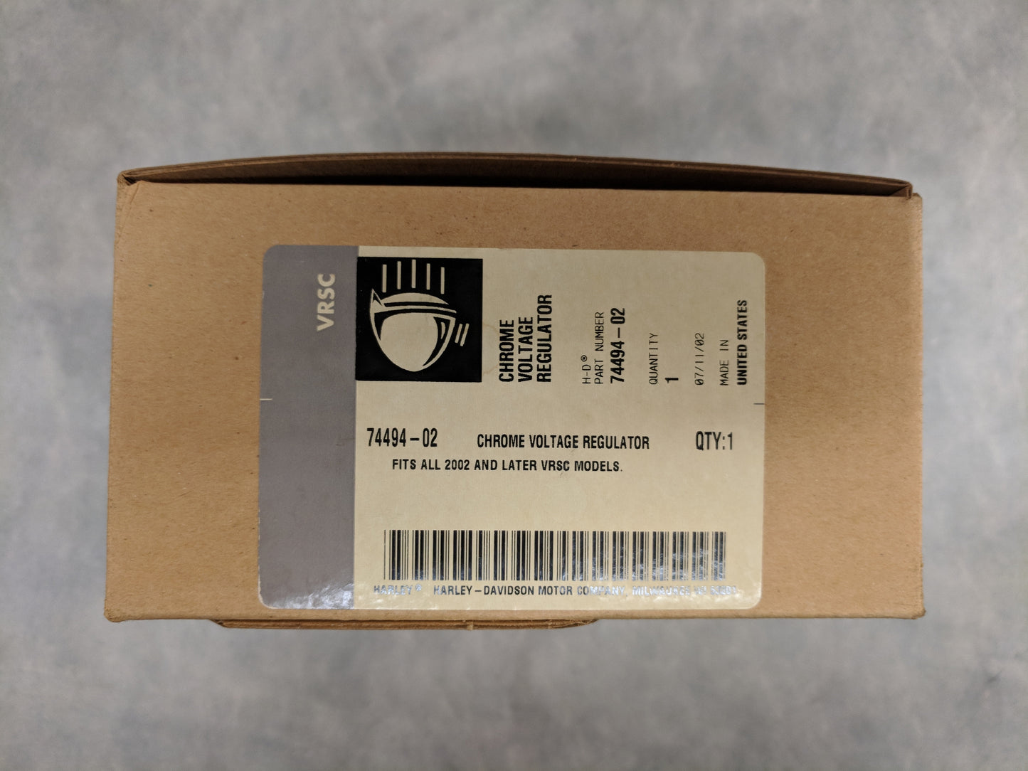 V-Rod Chrome Voltage Regulator