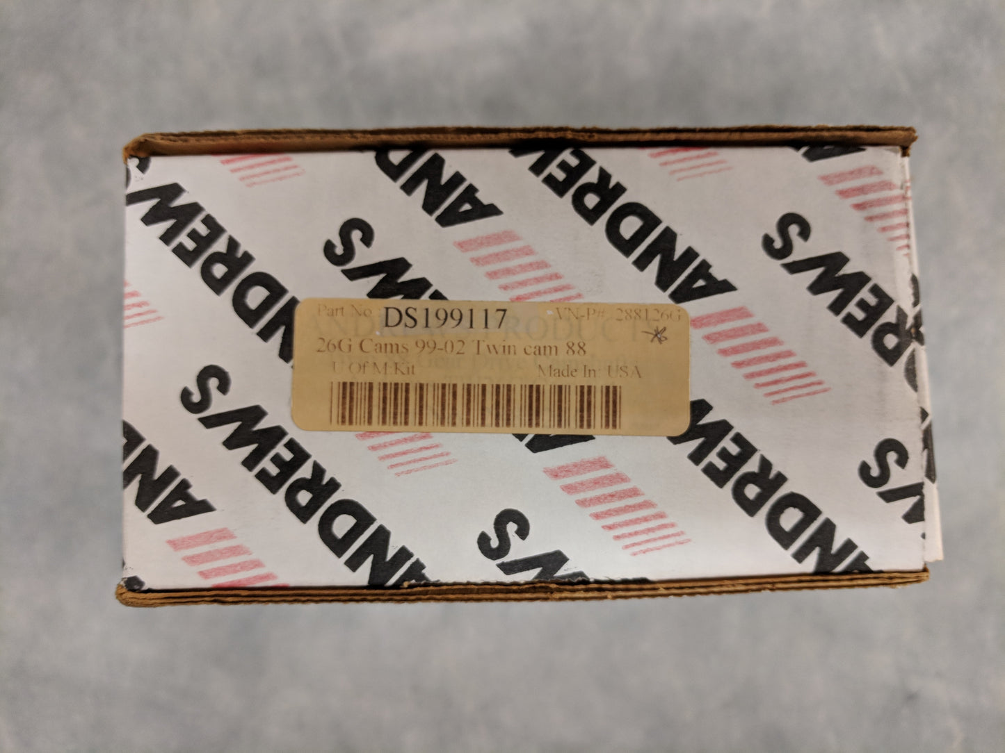 Andrews Cams for Big Twin 88 TW26