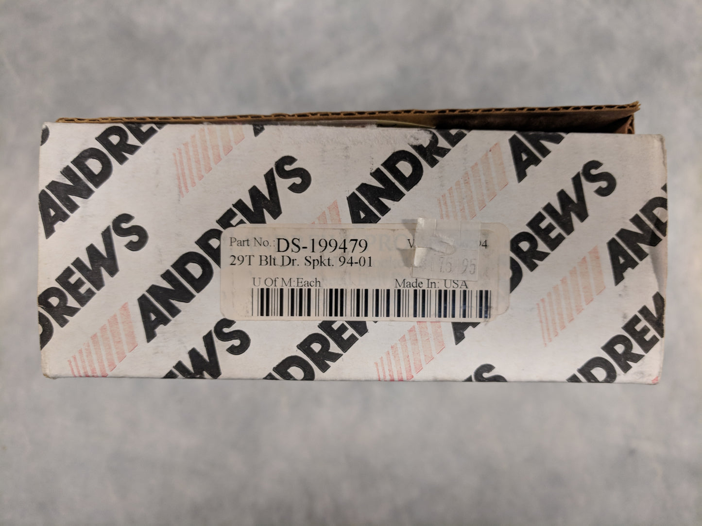 Andrew Pulley 29T - Better Acceleration