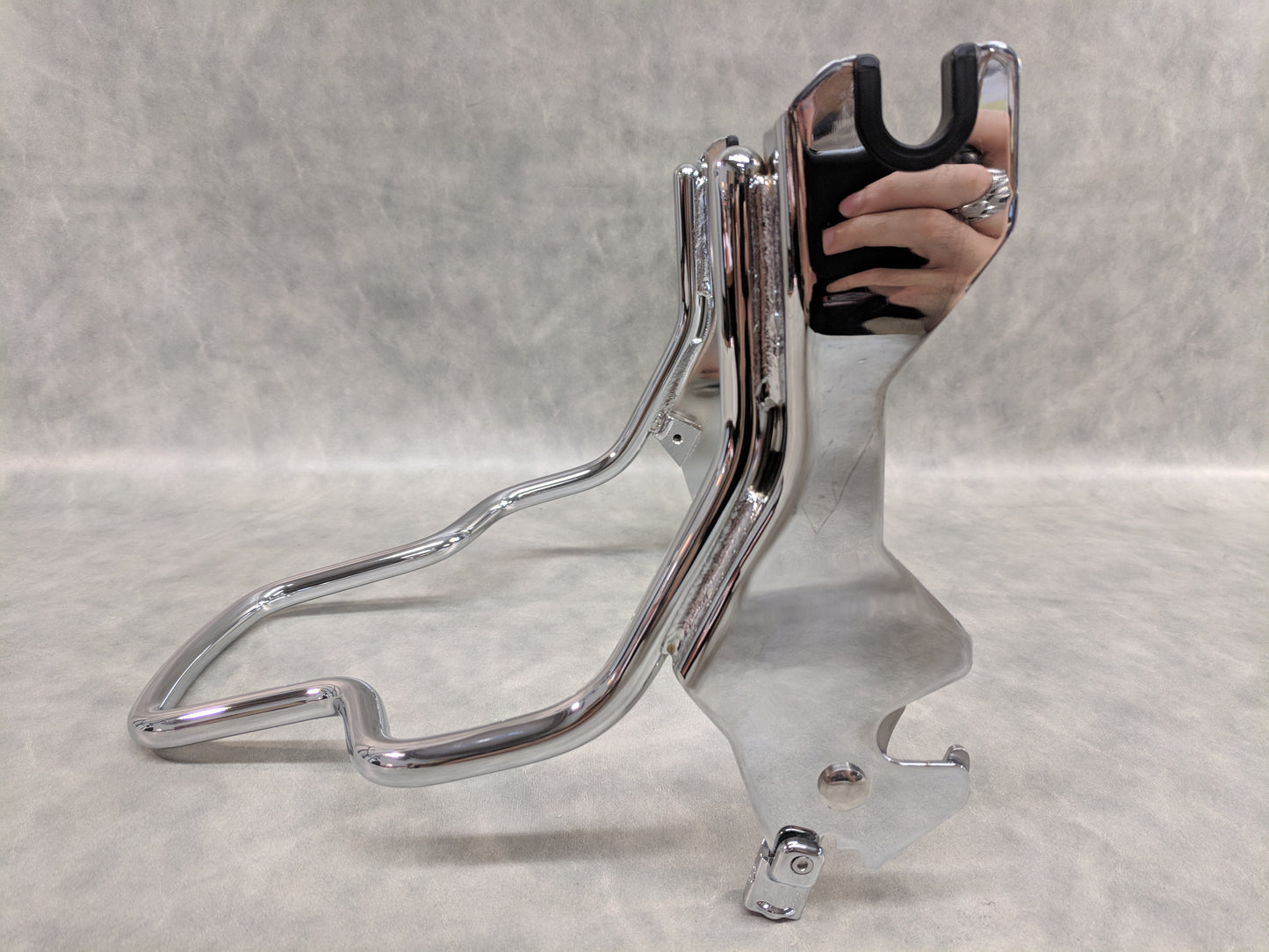 Holdfast™ Sissy Bar Upright Short, Chrome (180MM)