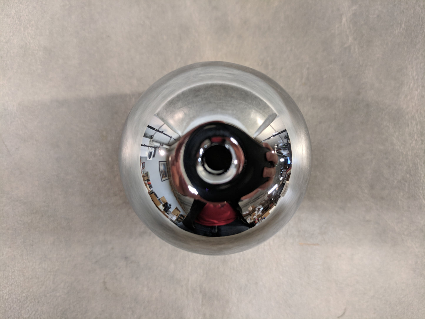 Harley Micro Gauge Spherical Gauge Housing 1.5"