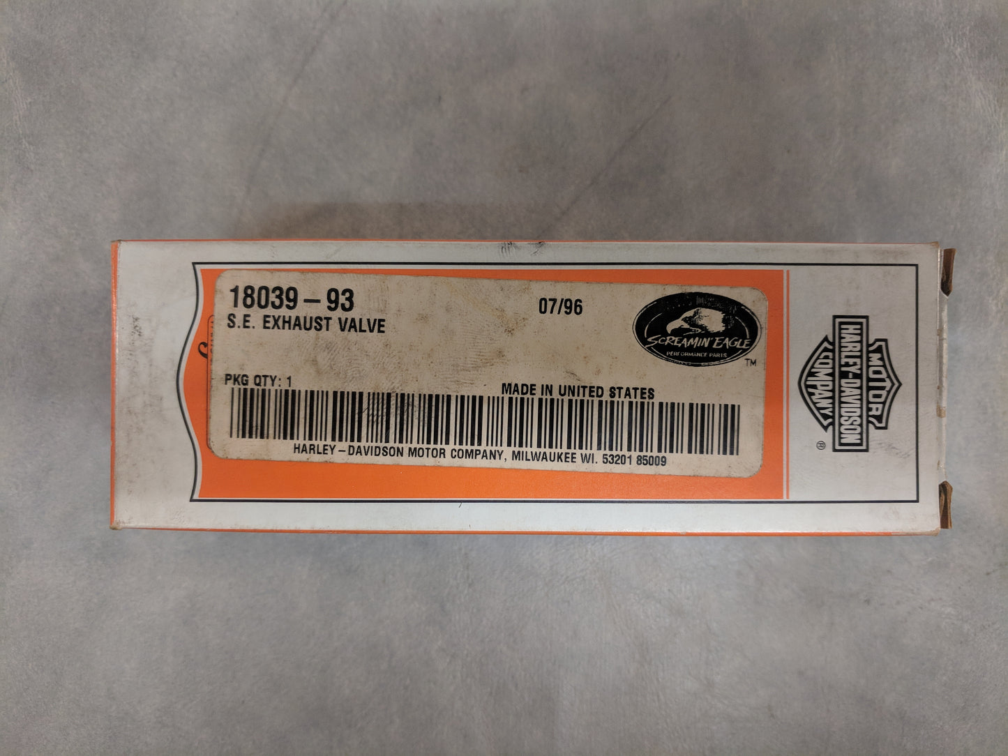 Screamin' Eagle Exhaust Valve