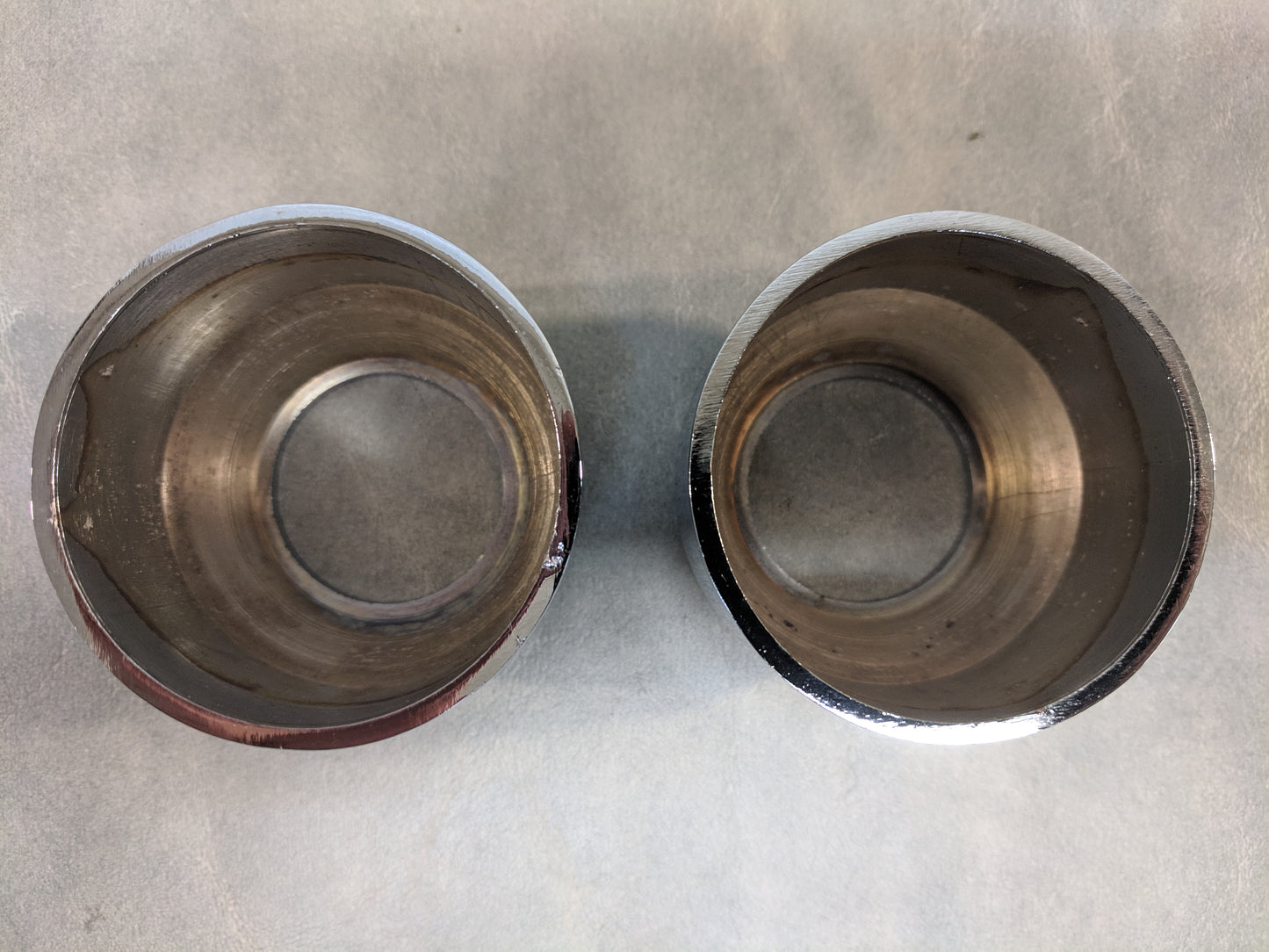 Harley Chrome Fork Boot Caps