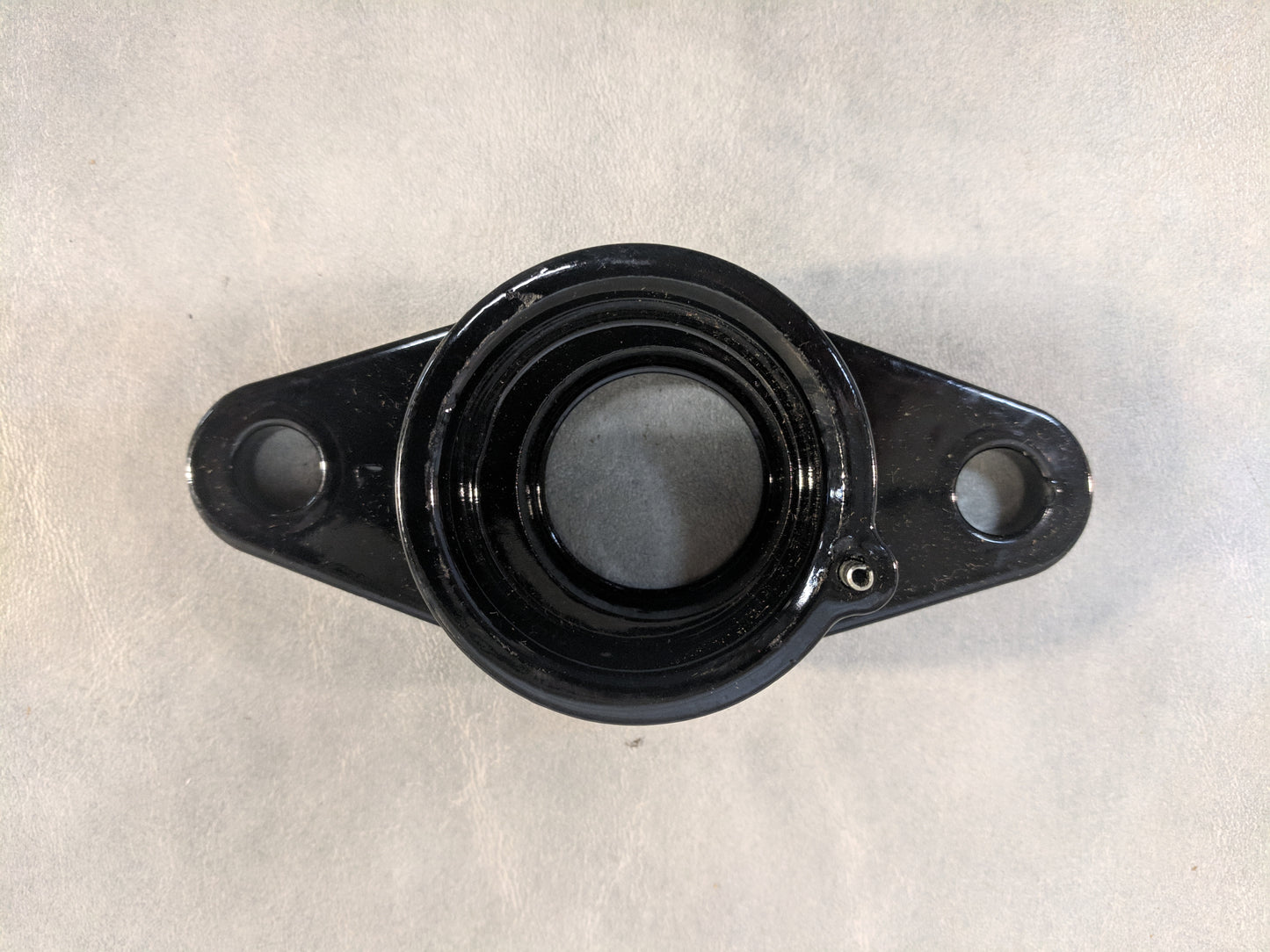 Harley Black Rear Fork End Cap