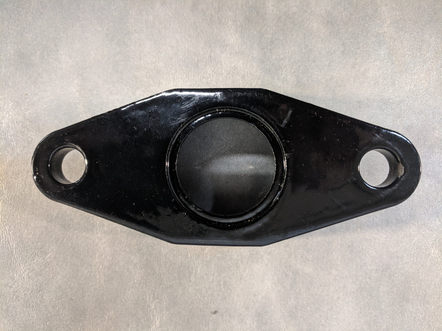 Harley Black Rear Fork End Cap