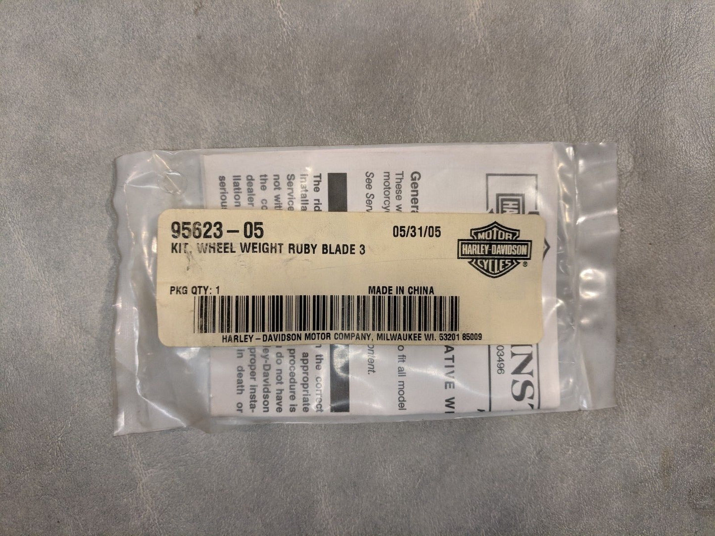 Ruby Flame Decorative Wheel Weight