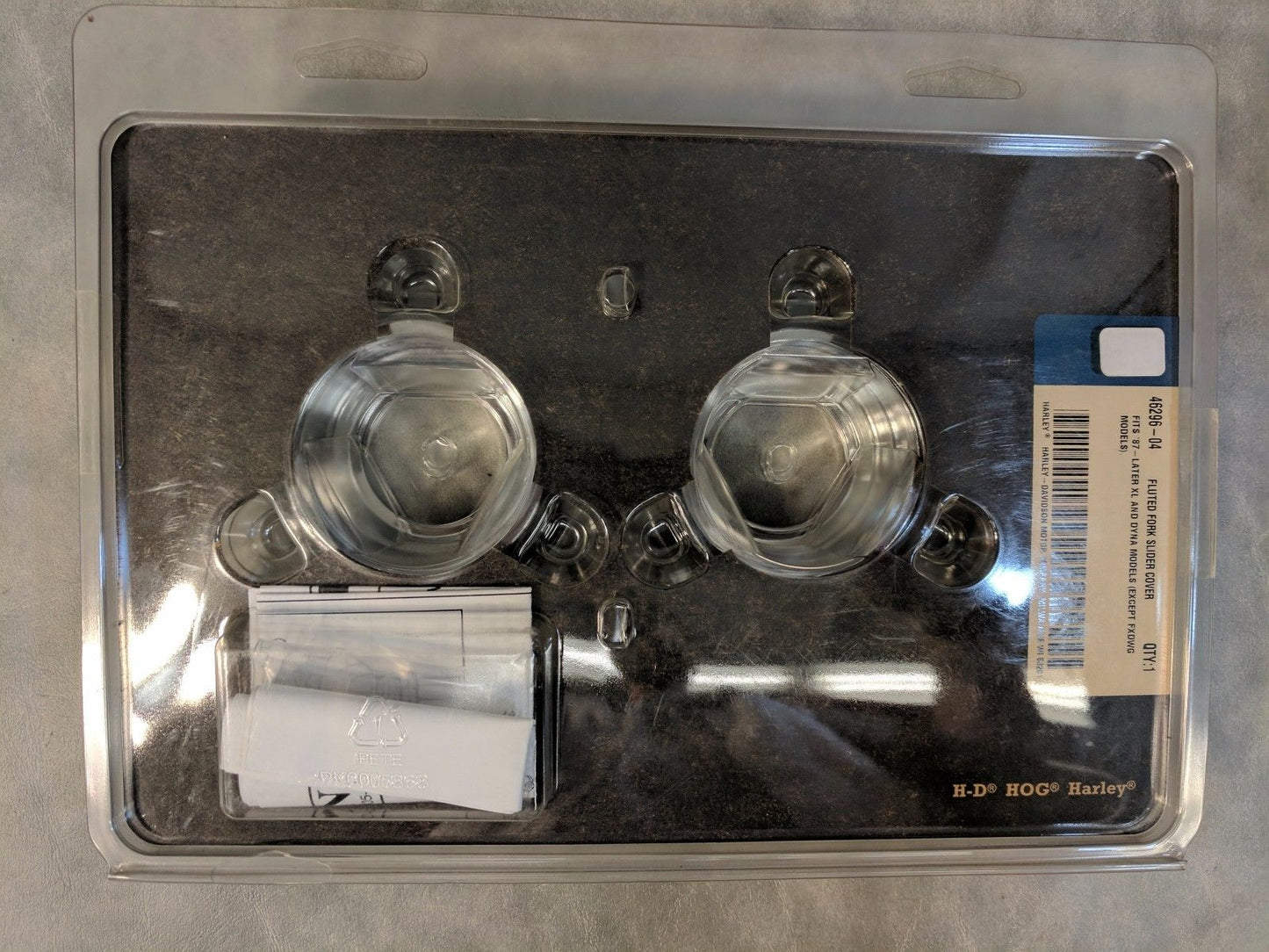 Harley Fluted Fork Slider Covers