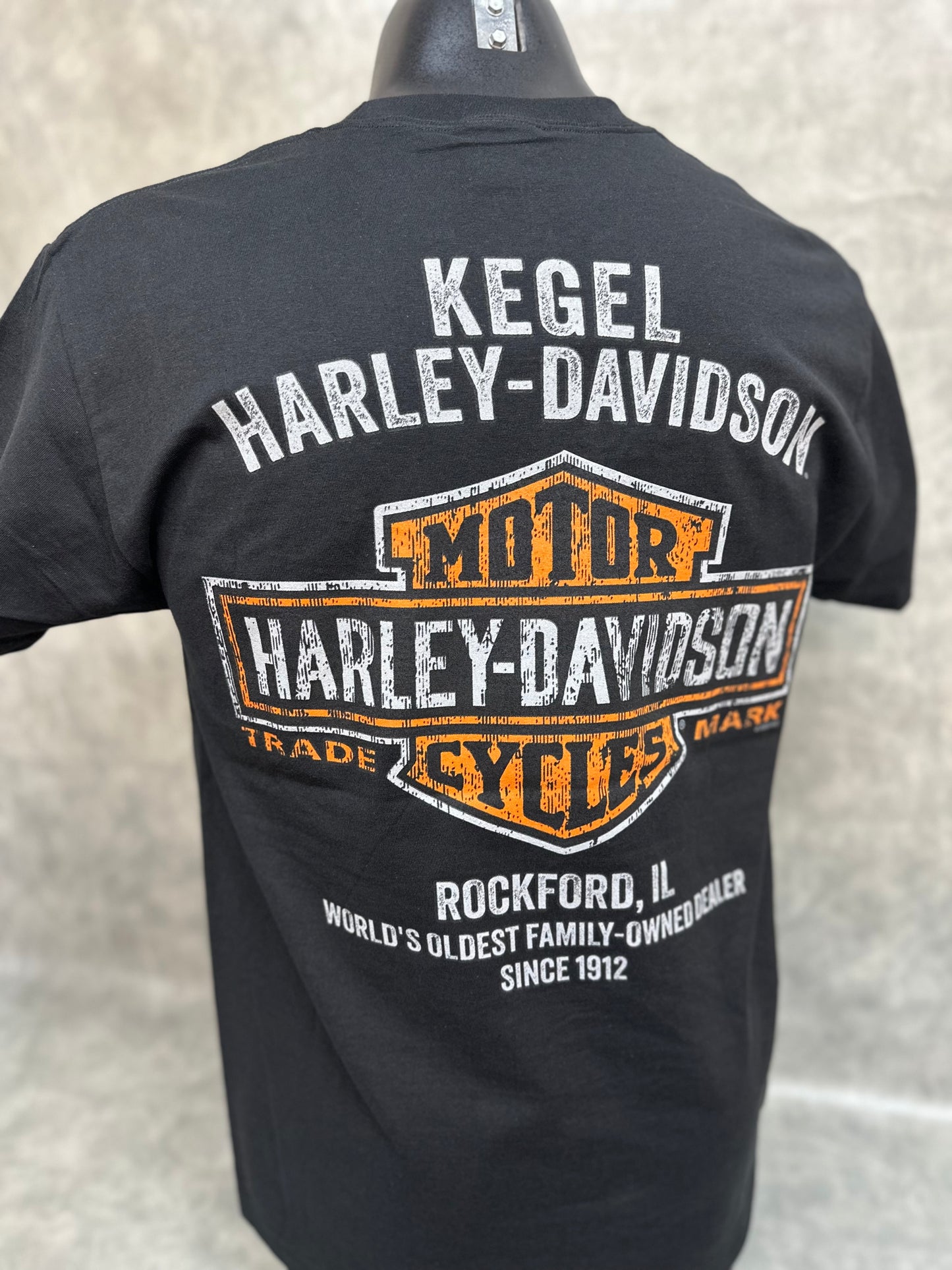 Men's Harley-Davidson Black "Pumpkin Queen" Halloween T-shirt