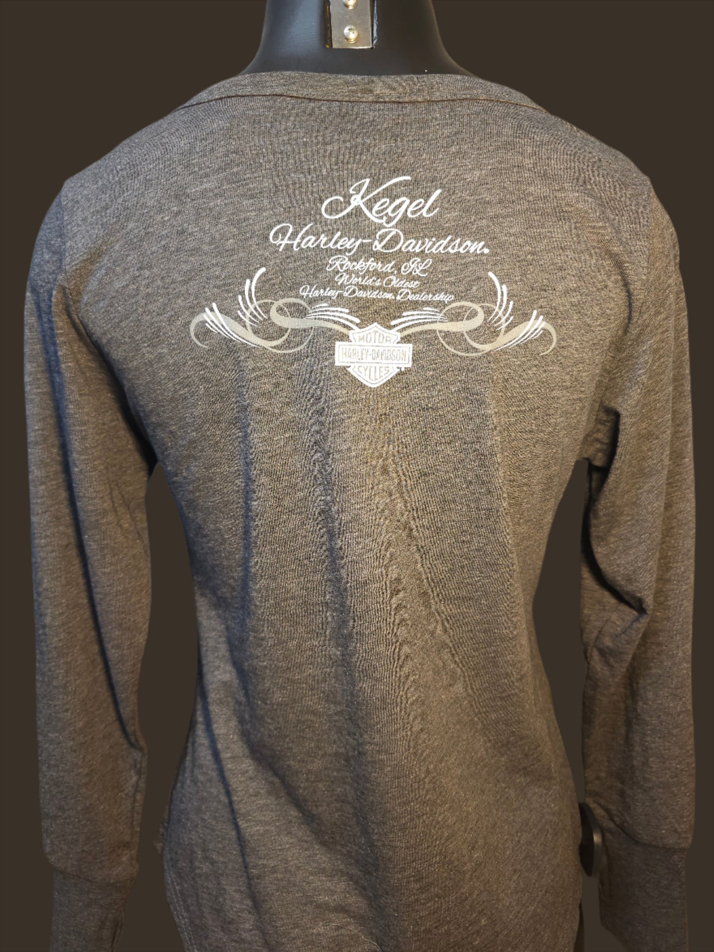 Women's Gray Long Sleeve "HD Steep"