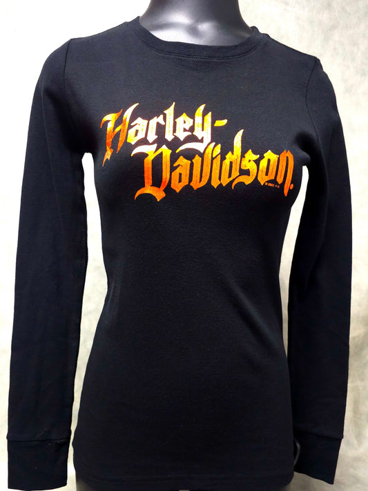 Women's Long Sleeve "HD Grunge Goth"