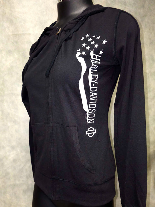 Women's Lightweight Zip-Up "Side Patriot"