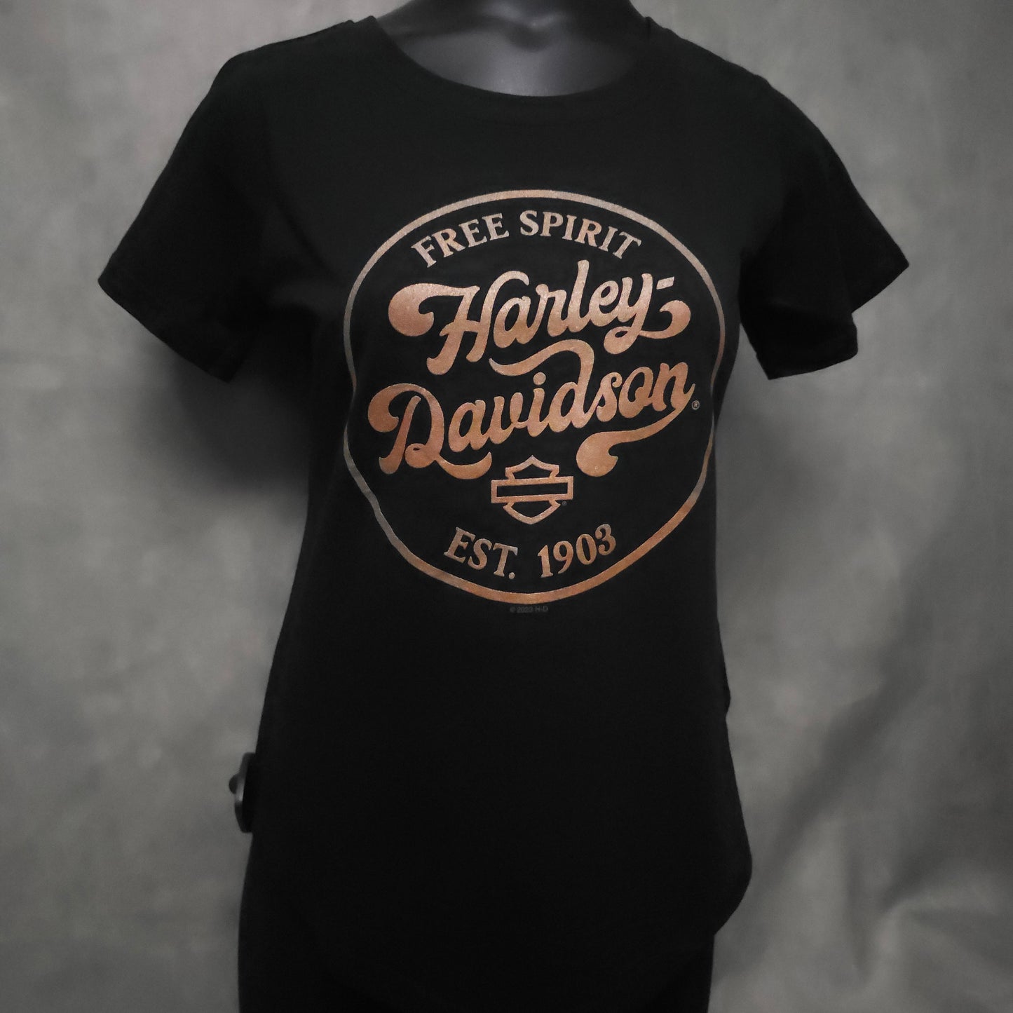 Women's Short Sleeve "HD Retro Circle"