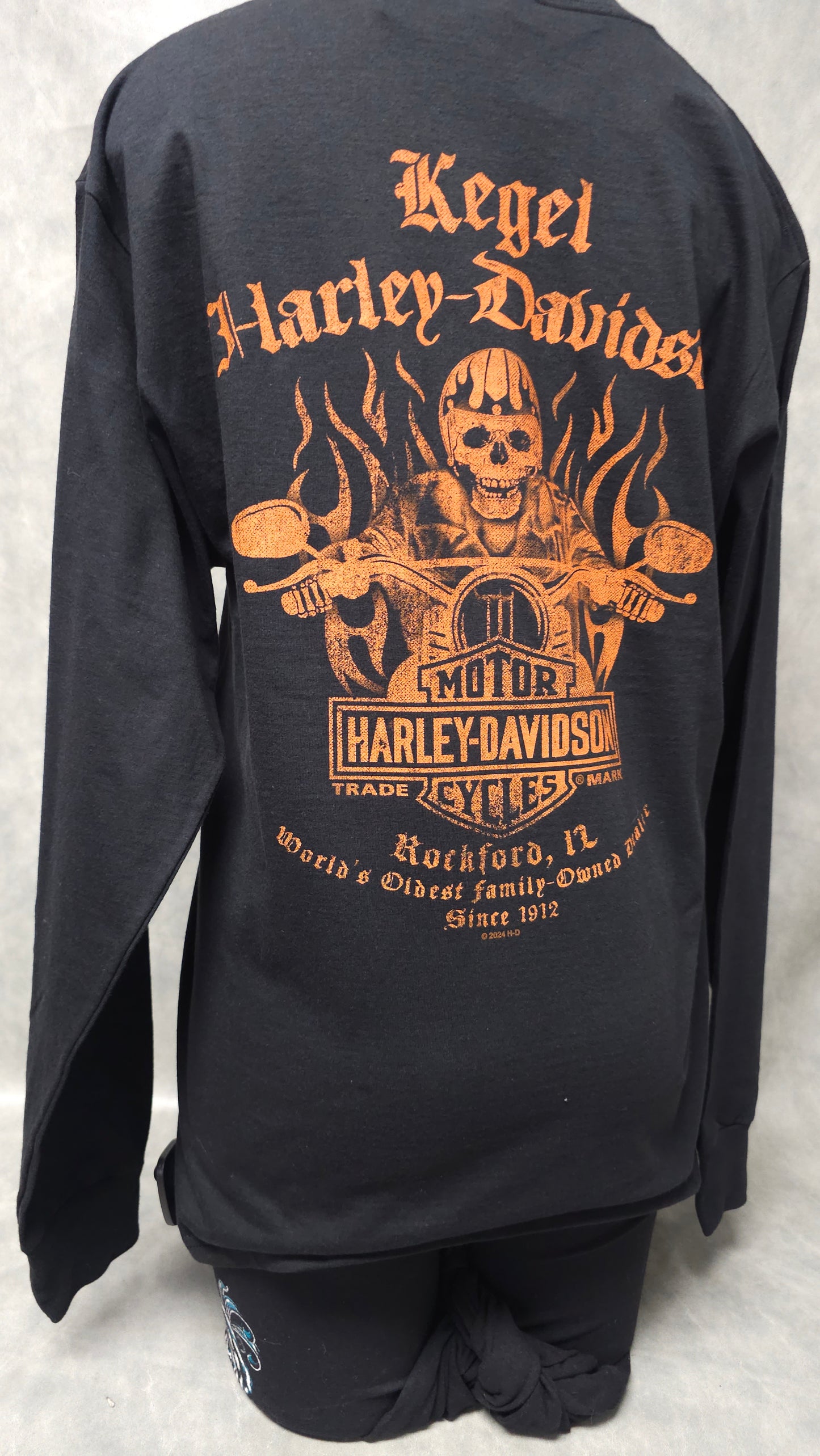 Men's Long Sleeve "Skull Fun Ride"