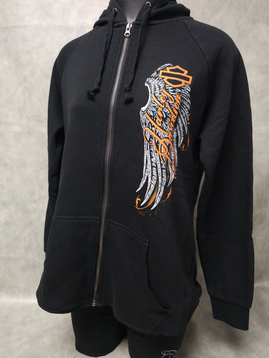 Women's Zip Up hoodie "HD Whisper"