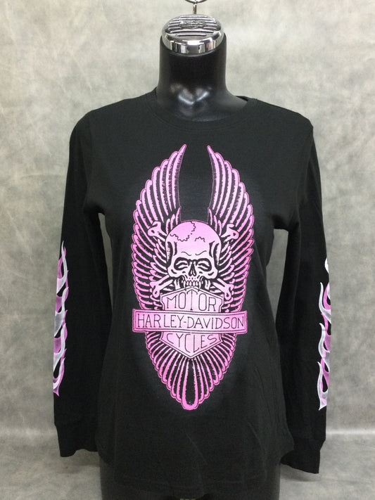 Pink Skelly Women’s Long Sleeve Shirt