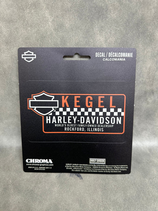 Kegel Harley-Davidson Logo Decal