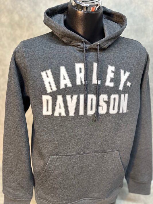 Men's Harley-Davidson "H-D Font" Grey Hoodie