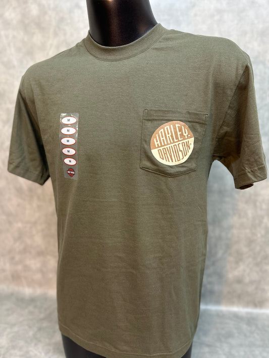 Men's Harley-Davidson Short Sleeve Pocket T-shirt "Contrast"