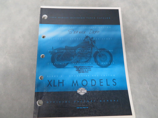 Harley XLH Parts Catalog 1999