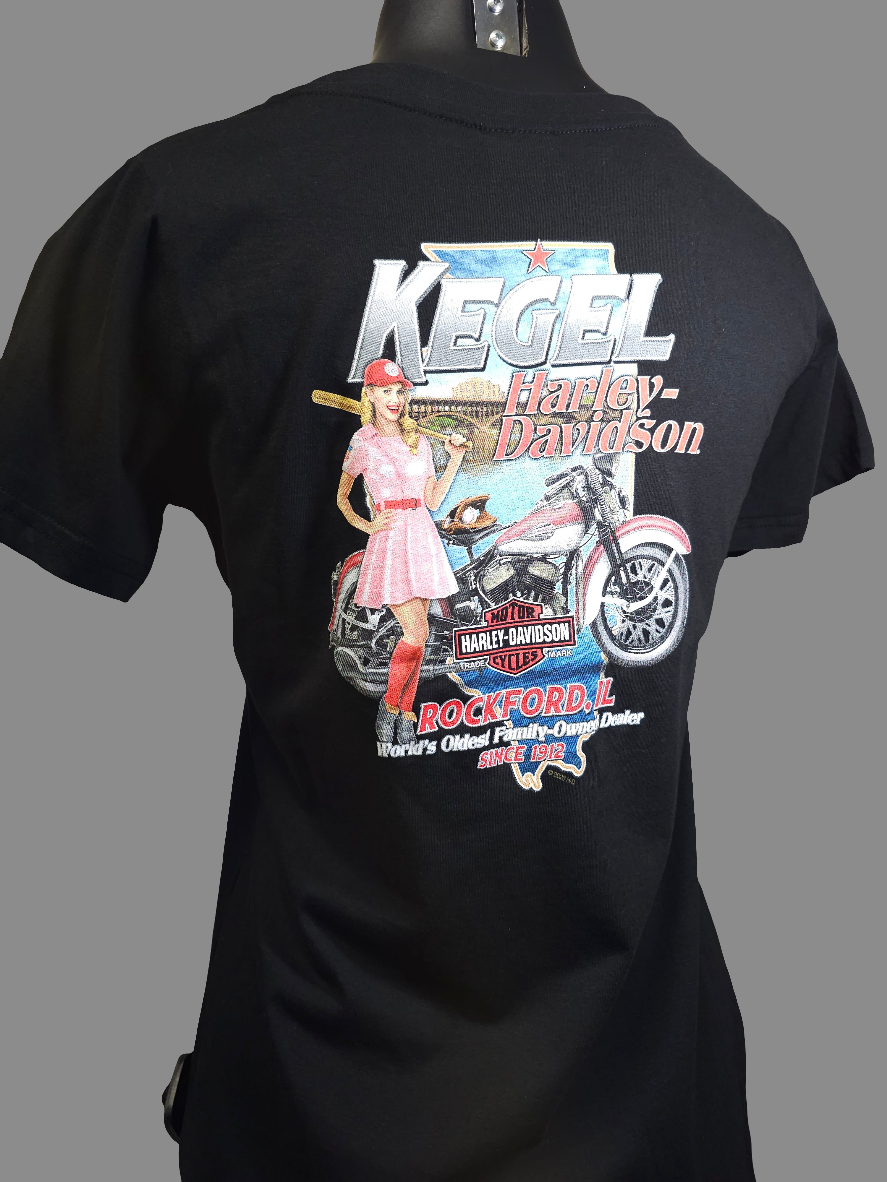 Women's Kegel HD "Brazen" Short Sleeve ***ROCKFORD PEACHES ON BACK***