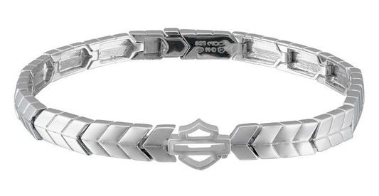 Women's Insignia Bar & Shield Bracelet ***Sterling Silver***