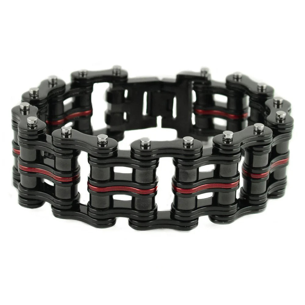 1" Wide Bike Chain Bracelet ***STAINLESS STEEL***