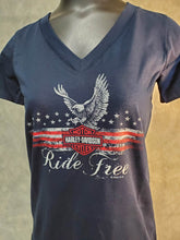 Women's "Ride Free" Sleeve-Sleeve Kegel Tee **MADE IN THE USA**