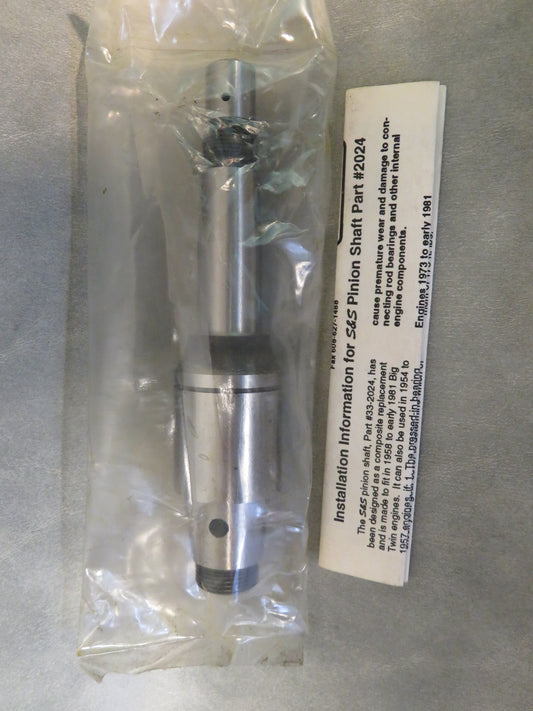 S&S Pinion Shaft