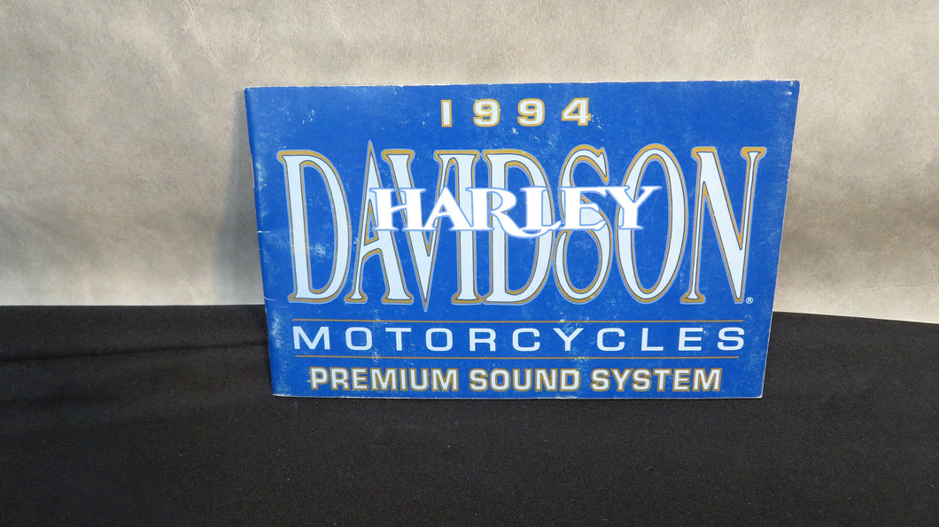 Harley-Davidson Sound System Manual