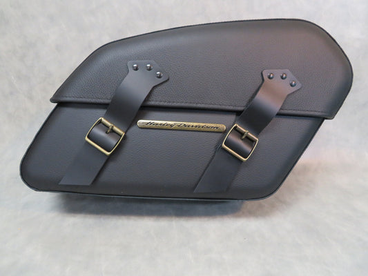 Hard Leather Saddlebag