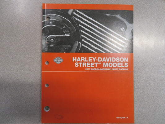 Harley-Davidson 2017 Street Model Parts Catalog