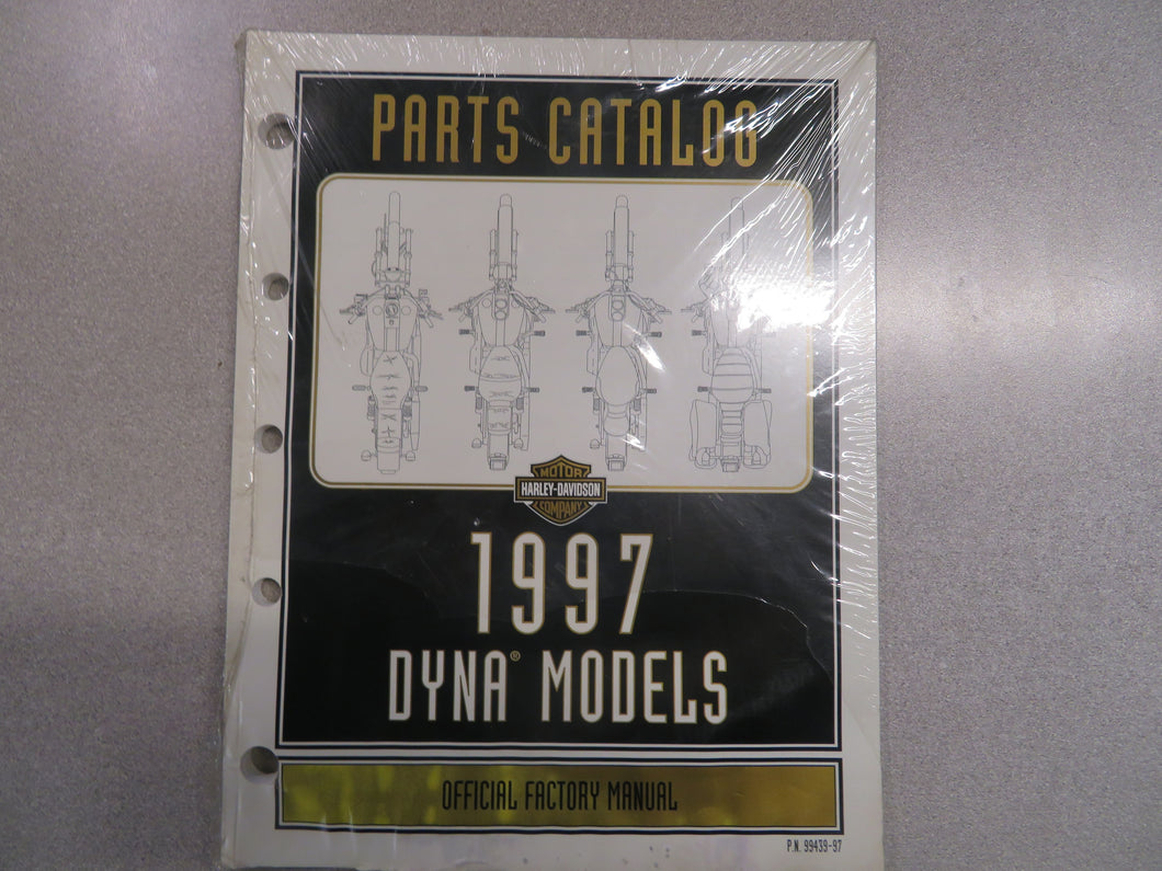 99439-97 Used 1997 Harley-Davidson Dyna Model Parts Catalog