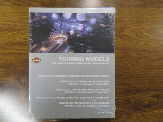 Harley-Davidson Touring Models Int'l Owner's Manual