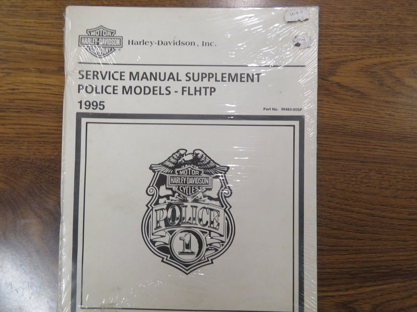 Harley-Davidson Police Models Service Manual Supplement