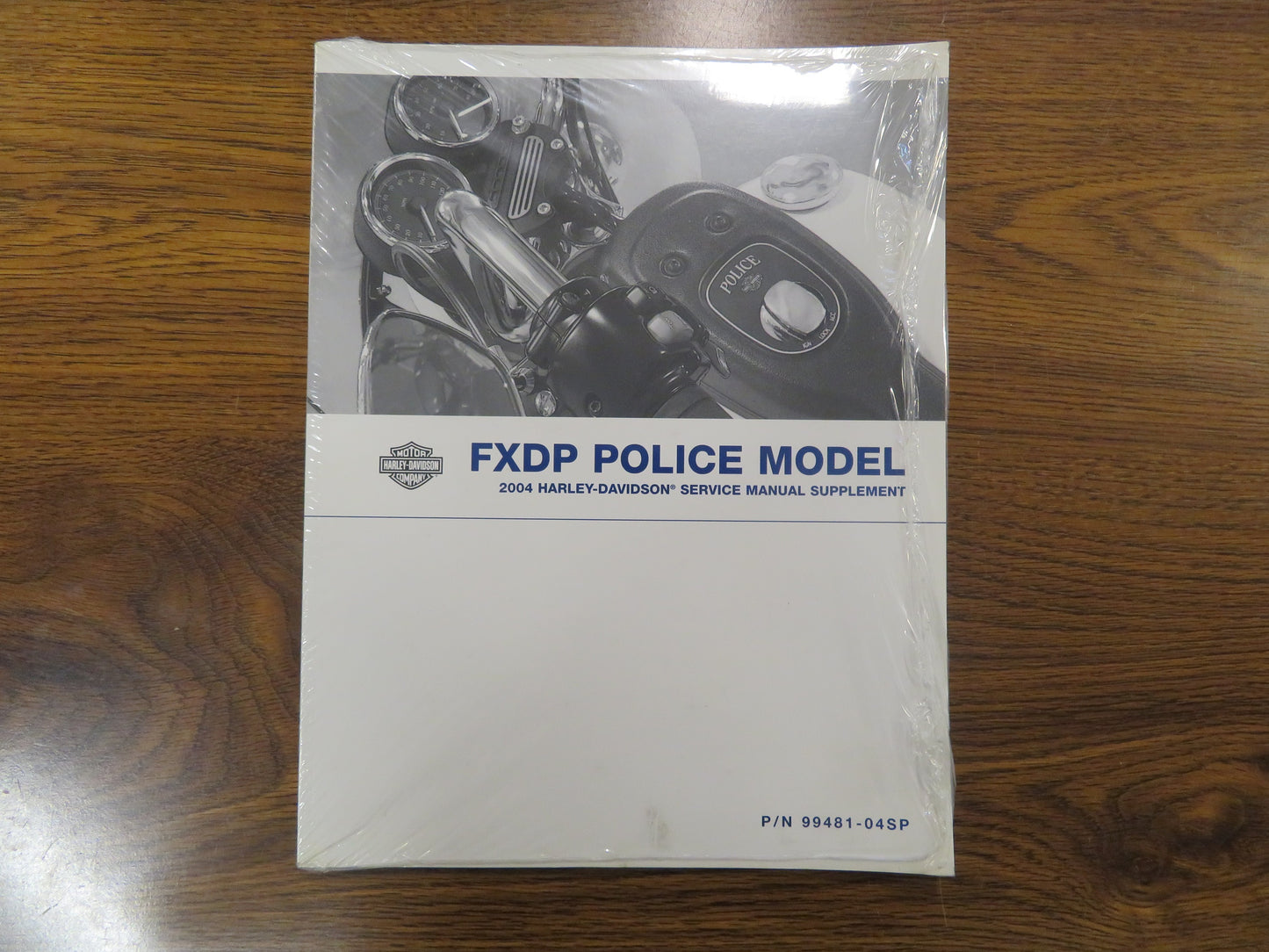 Harley-Davidson Police Models Service Manual Supplement