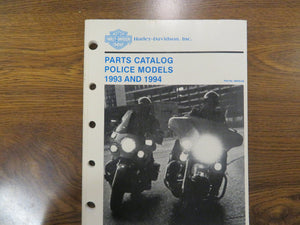 99545-94 New 1993-94 Harley-Davidson Police Models Parts Catalog