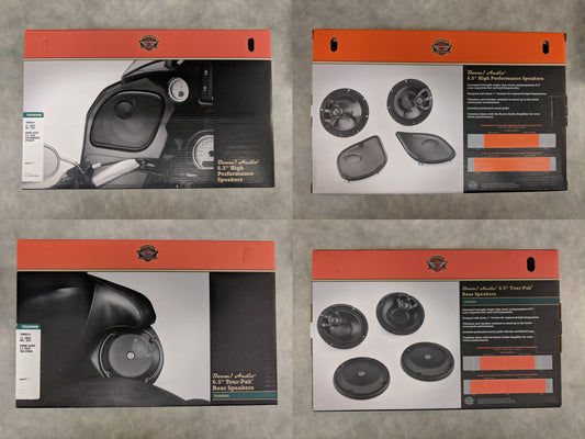 Harley BOOM!™ Audio Stage I Bagger Amp & Speaker Kit