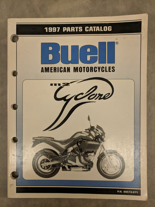 Buell M2 Cyclone Official Factory Parts Catalog - 1997